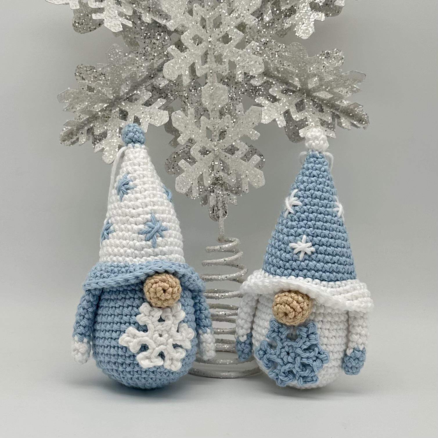 Winter Gnome Christmas Ornaments