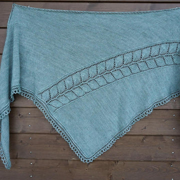 Sage Leaf Shawl