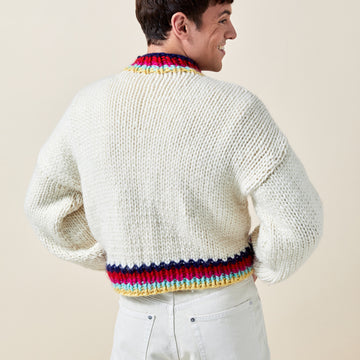 Made with Love - Tom Daley Flamingo's Favourite S-M Knit Jumper Knitting Kit