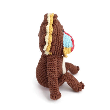 Mongo the Mandrill Amigurumi