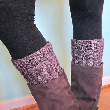Cable and Chain Boot Toppers