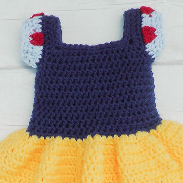 Princess Snow White Dress Set
