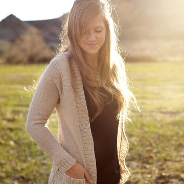 Wisteria Cardigan ~ Knit Version