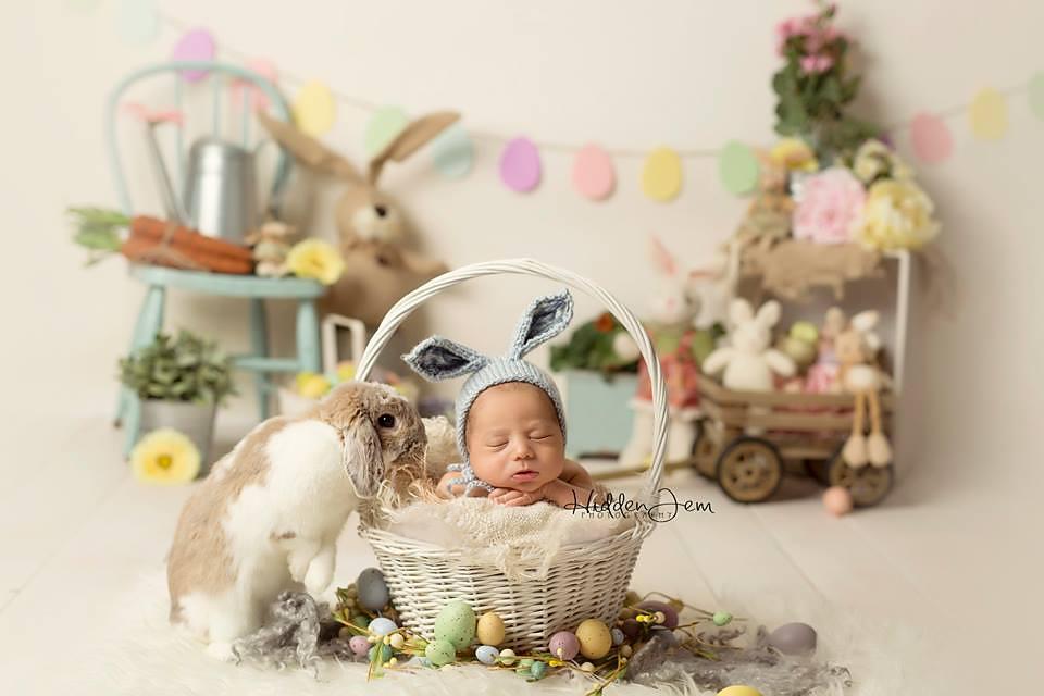 Bunny Bonnet with Poseable Ears