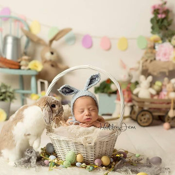 Bunny Bonnet with Poseable Ears