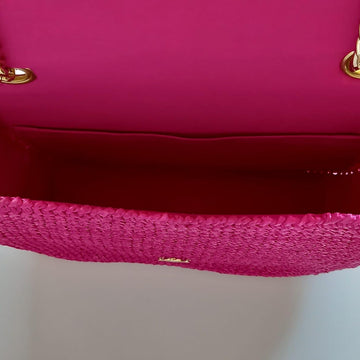 "Divine" rafia crochet bag