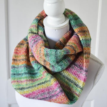Colorful Stripes Infinity Scarf