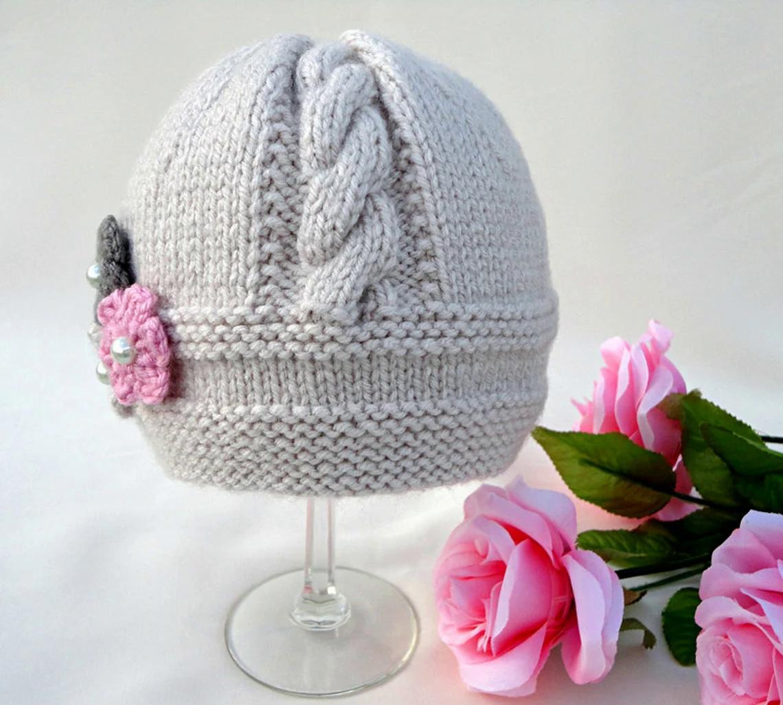 Knitting PATTERN Baby Hat Newborn Hat
