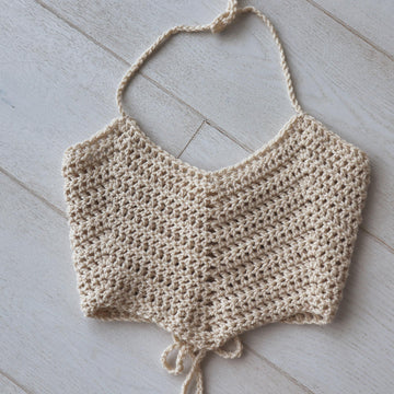 V-Neck Crop Top