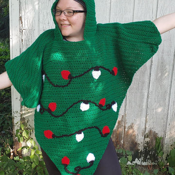 Christmas Tree Poncho