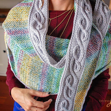 Traveling Vine Crochet Shawl