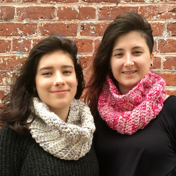 Snow Day Chevron Cowl