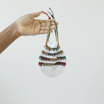 Stashdown Crochet Drawstring Pouch