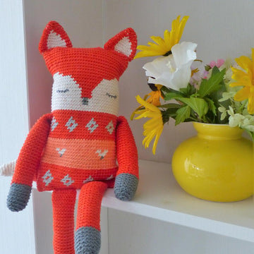 Stuffed toy fox