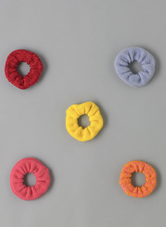 Stunning Scrunchie - Free Knitting Pattern for Women in Paintbox Yarns Simply DK or Metallic DK by Paintbox Yarns