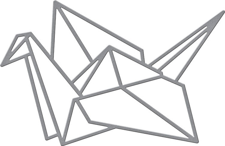 Spellbinders Destination Japan Etched Die By Lene Lok - Die D-Lites Origami Crane