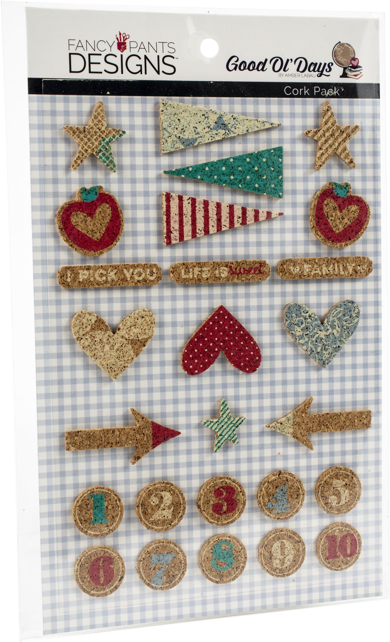 Foundations Decor Good Ol' Days Cork Stickers - 605955