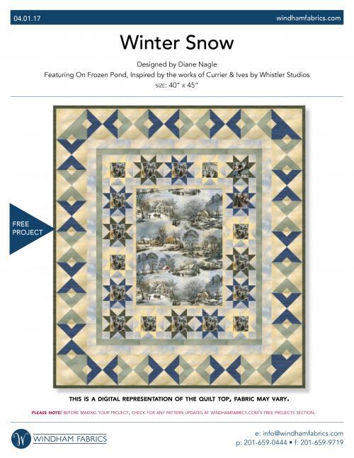 Windham Fabrics Winter Snow - Downloadable PDF