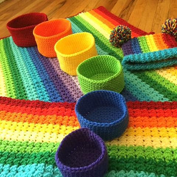 Primary Rainbow Baby Set