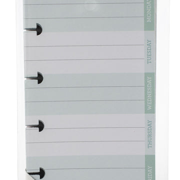 Happy Planner Mini Half Sheet Fill Paper 60/Pkg - Weekly Notes