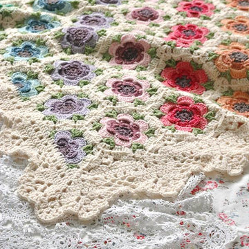 Painted Anemones Blanket