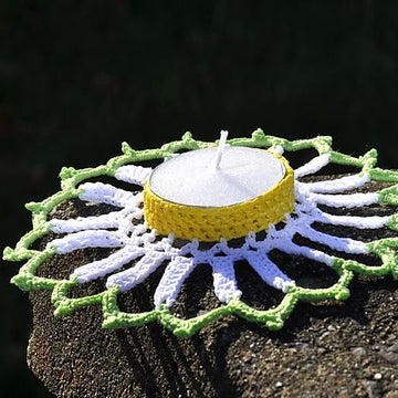 Daisy Candle Holder Pattern