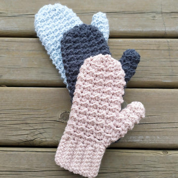 Crochet mittens - Zara Mittens