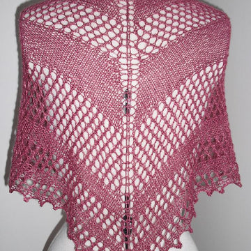 Winberry shawl