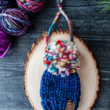 Big Pom Beanie Ornament