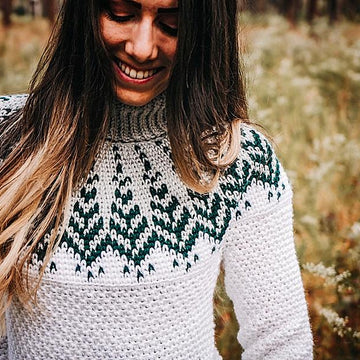 Pine Fair Isle Sweater