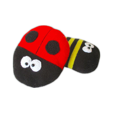 Ladybird and Bee Cushions