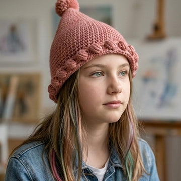 Crochet Acorn Beanie Pattern For Children Newborn Baby