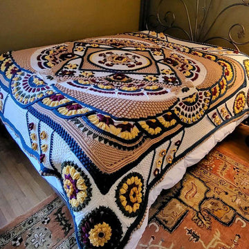 The Marigold Desert Throw
