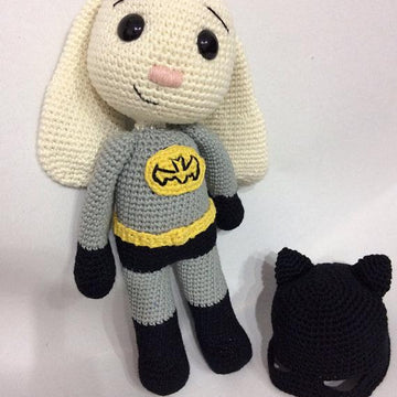 Bat Hero Bunny Amigurumi