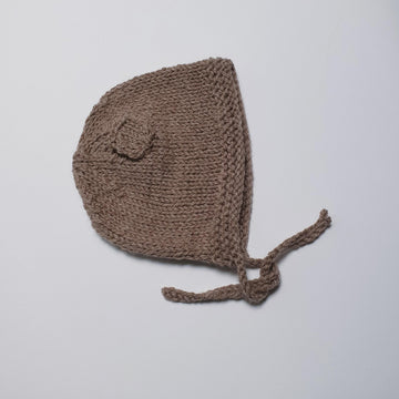 Baby Bear Knit Bonnet 0-12m