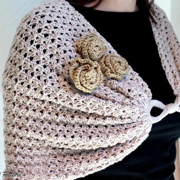 Cape with Tea Roses