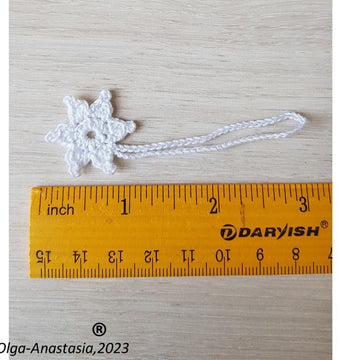 Crochet snowflake 20