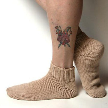 Learn to Knit Toe-Up Socks Pattern + Instructional Videos