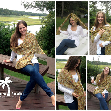 Sandy Shawl 12-080