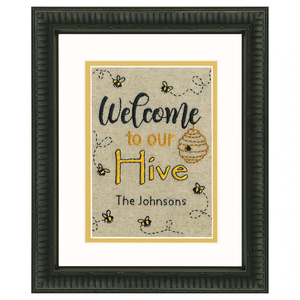 Dimensions Our Hive Embroidery Kit