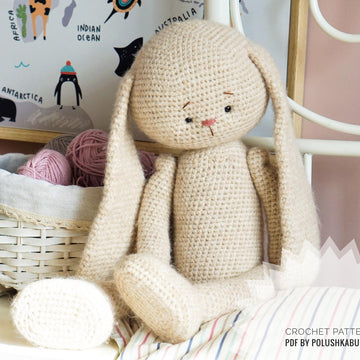 Crochet Pattern Amigurumi Bunny Toy
