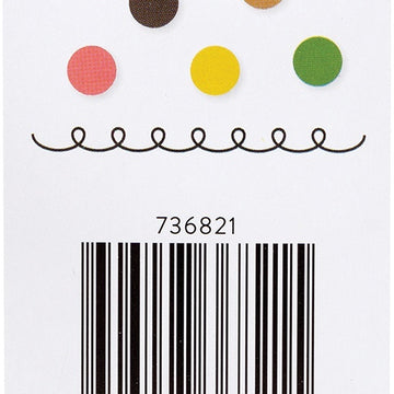 American Crafts Lovely Moments Puffy Dot Stickers 60/Pkg - 621047