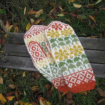 Sunflowers Mittens