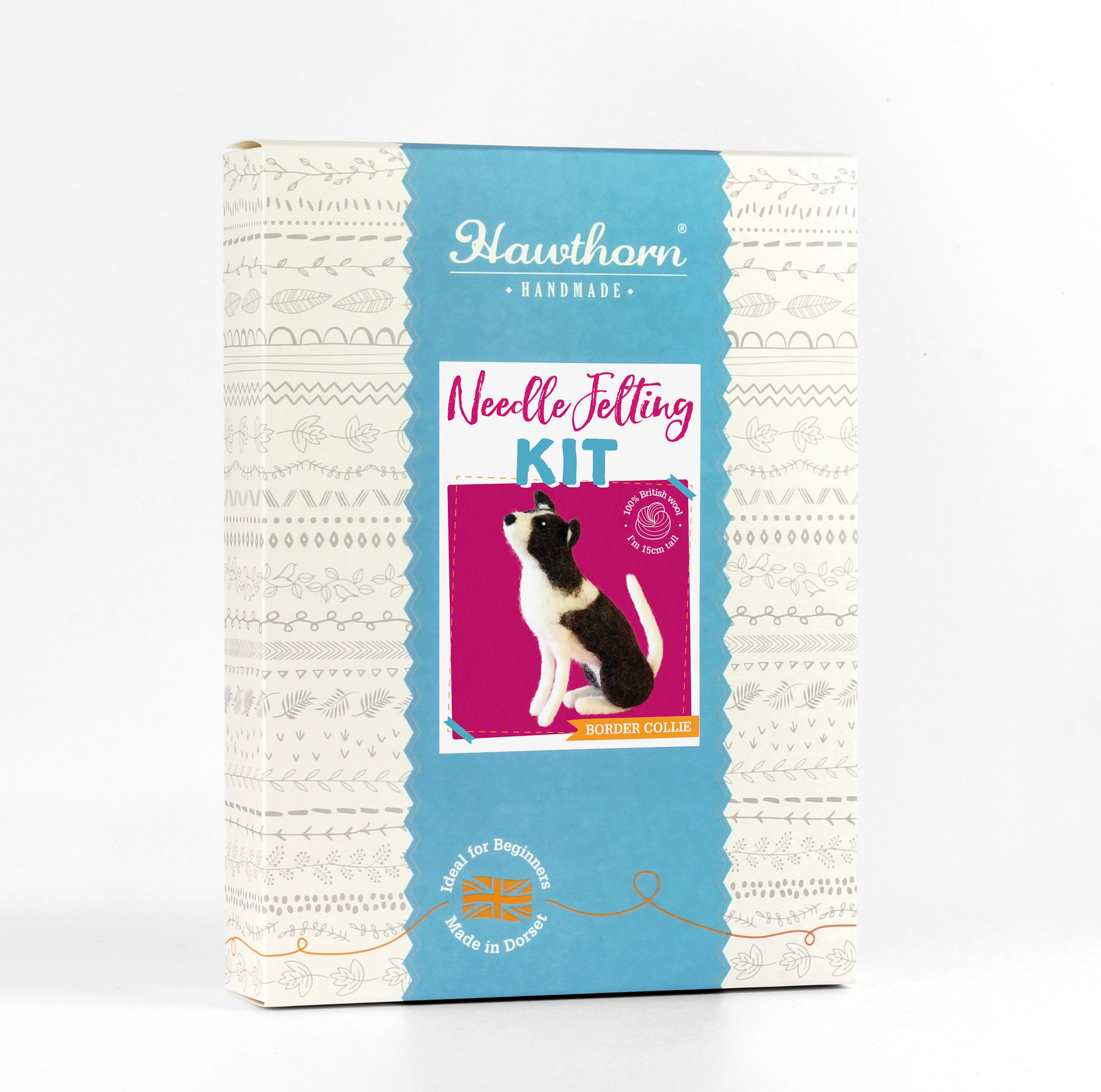 Hawthorn Handmade Border Collie Needle Felting Kit