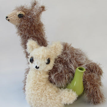 Alpaca and Baby tea cosy