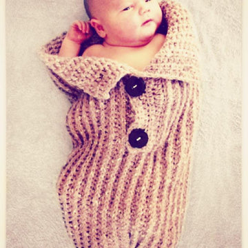 Knit-Look Baby Bundler
