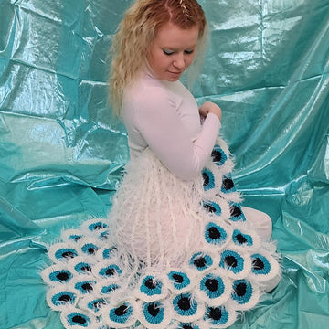 Good Luck Peacock Shawl