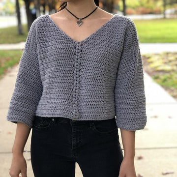 Crop top sweater