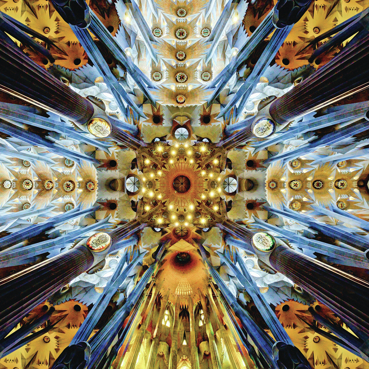 Reminisce Spain Double-Sided Cardstock 12"X12" 25/Pkg - Sagrada Familia Basilica
