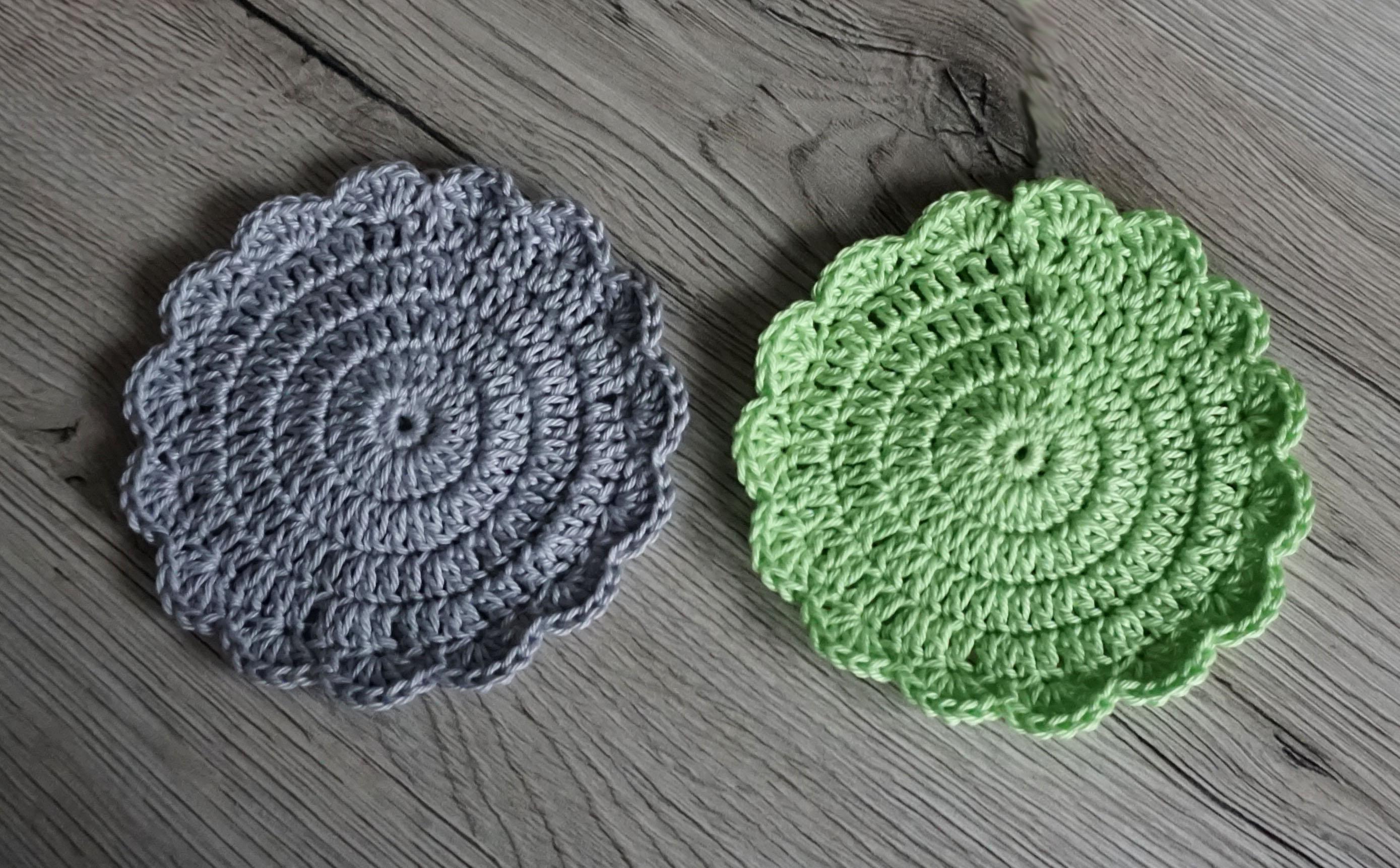 Crochet Pattern for easy coaster